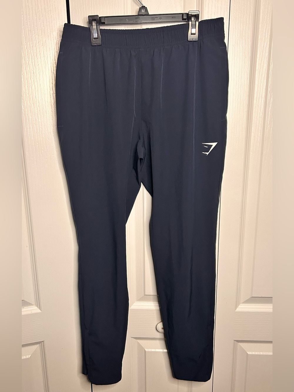 Gymshark Men's Size Small Navy Performance Joggers Windbreaker Pull‎ On Pants